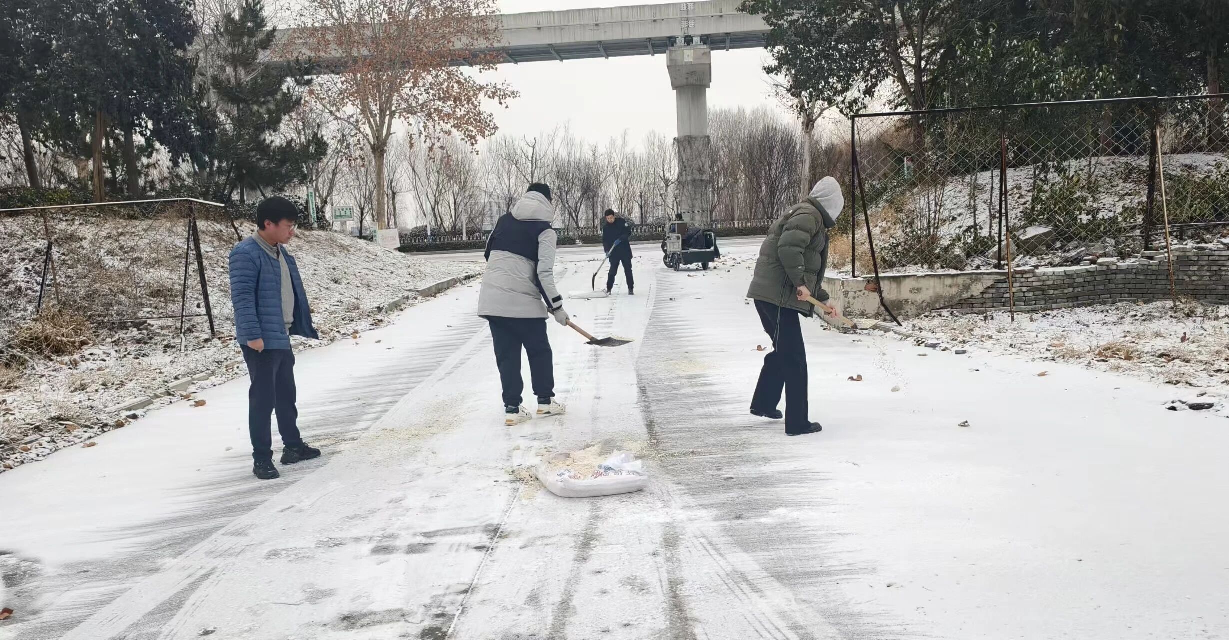 盐暖隆冬路，邹城盐业尽力保供除冰雪！1